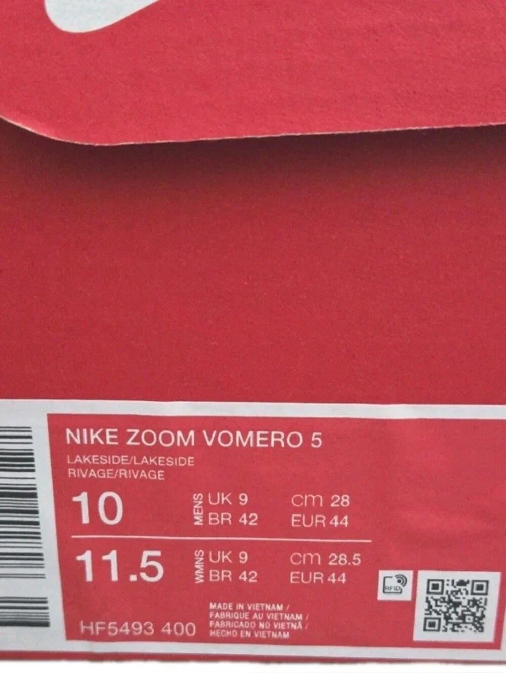 NIKE Zoom Vomero 5 Lakeside Running Shoes University Blue US Men's Size 10 NIB )